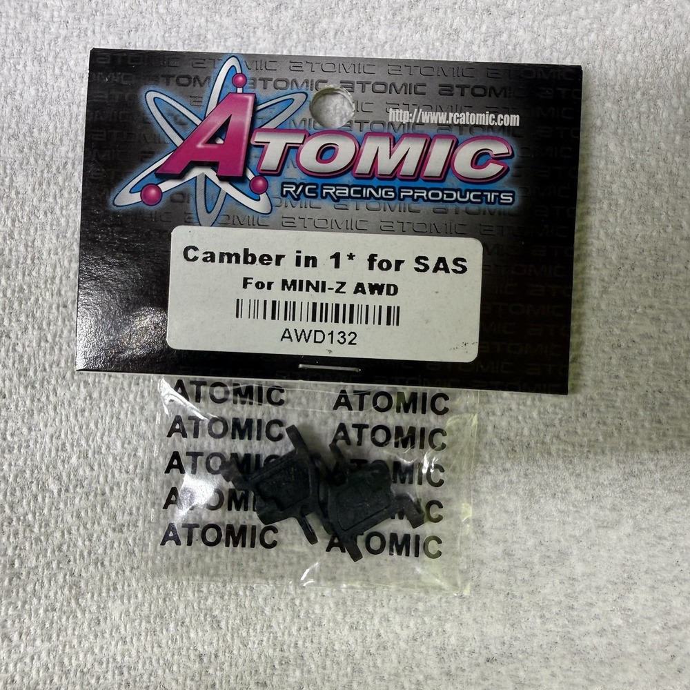ATOMIC AWD132 Camber In 1 For SAS Kyosho Mini-Z AWD 1:27 RC Cars